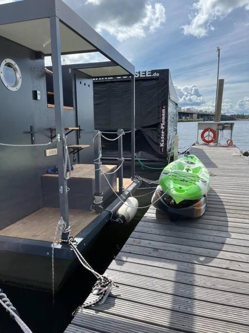 Premium Hausboot Trave Traum Leilighet Lübeck Eksteriør bilde