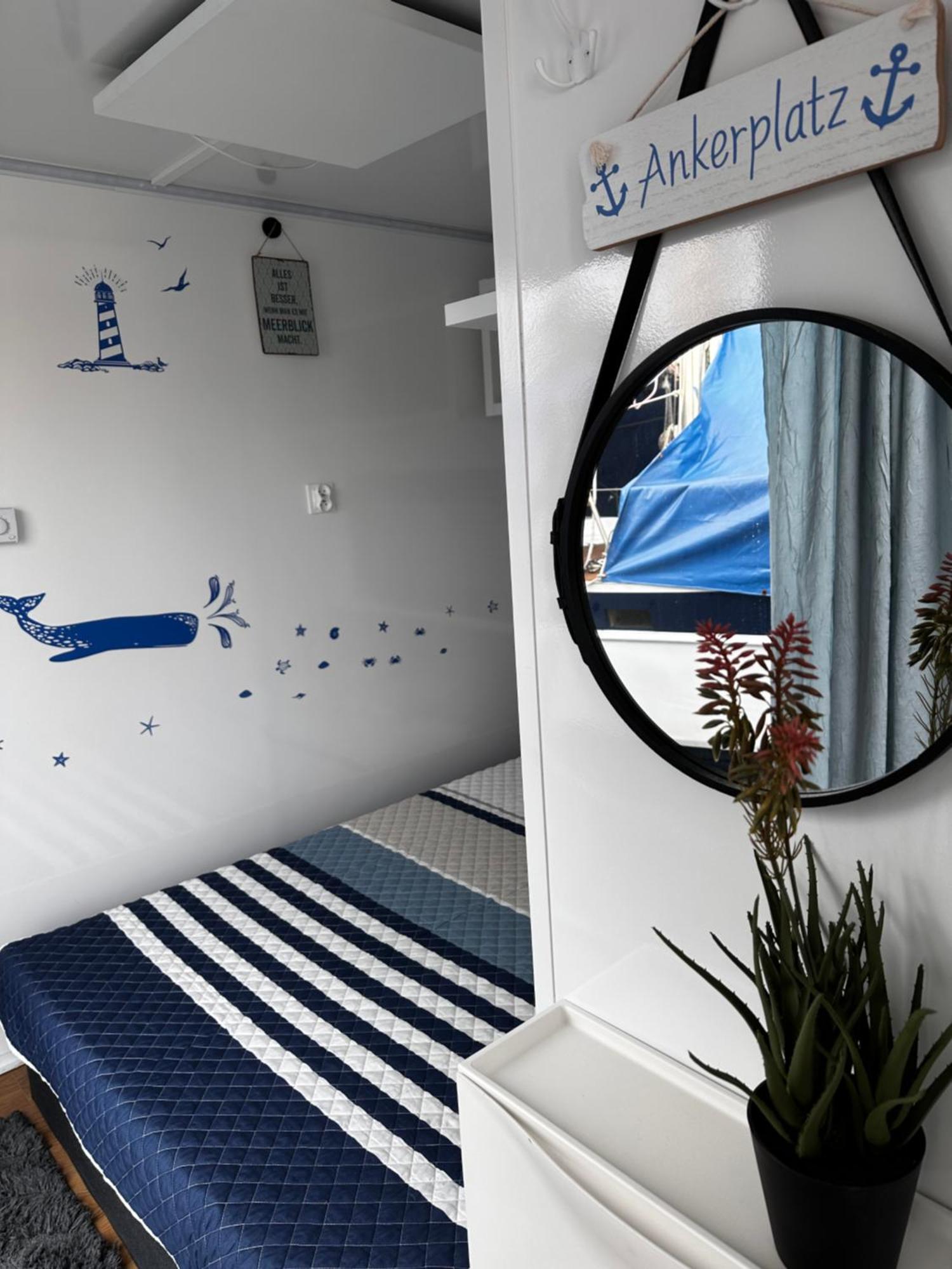 Premium Hausboot Trave Traum Leilighet Lübeck Eksteriør bilde